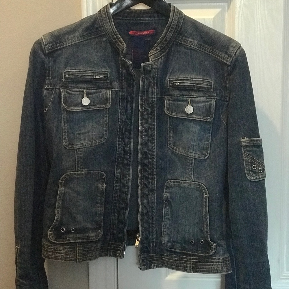 BCBGMaxazria Jean Jacket